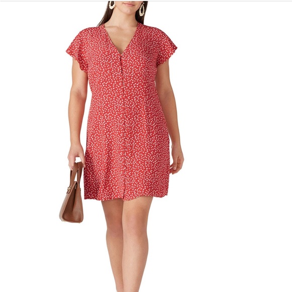 Rails Helena Carmine Daisies Floral Mini Dress - Picture 4 of 8